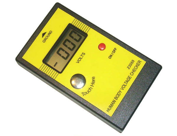 Human Body Voltage Checker